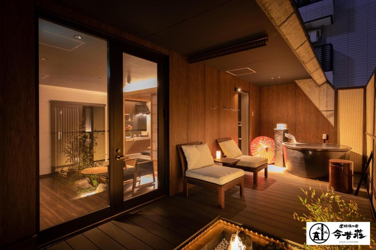 Konjaku-So Dotonbori Garden Spa Stay Осака Экстерьер фото